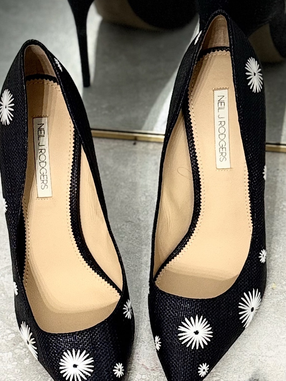Neil J Rodgers Linda Woven Pumps (NEW)
